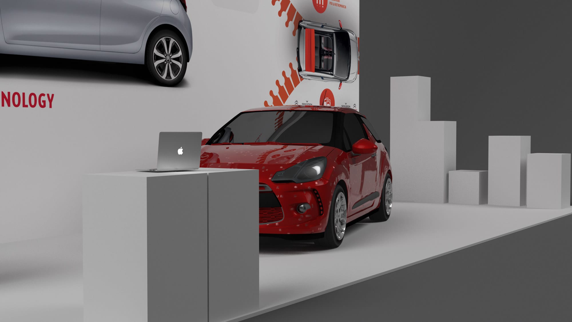 Citro&euml;n / Sensation White Stand