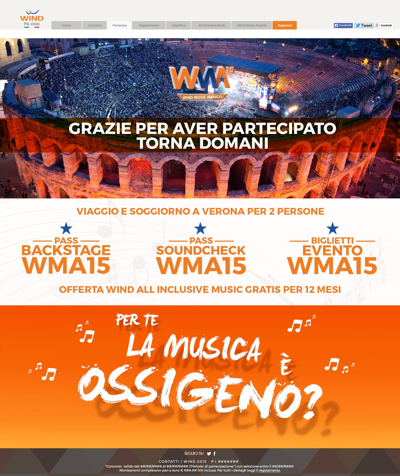 Wind Music Awards - Contest