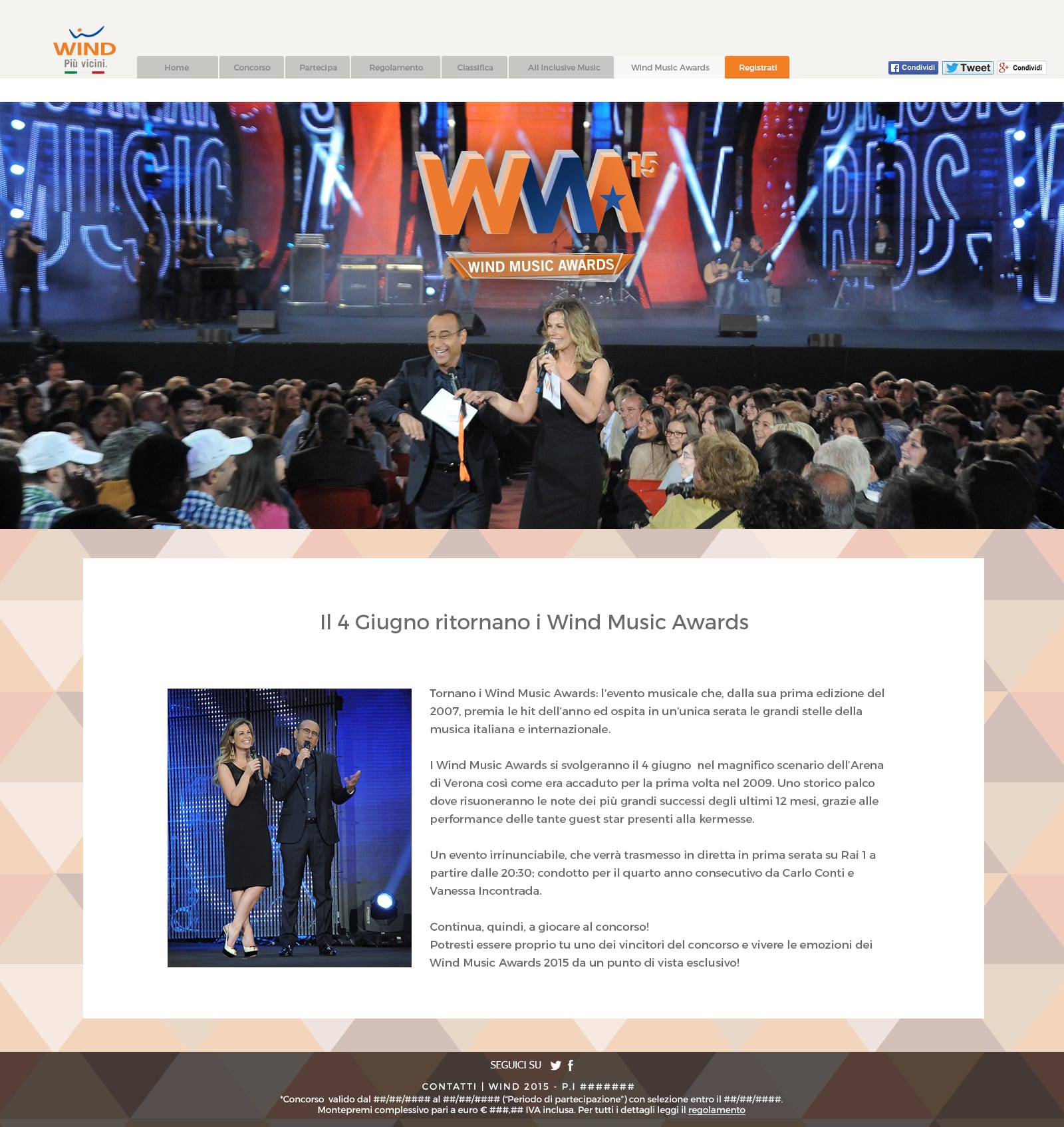 Wind Music Awards - Contest