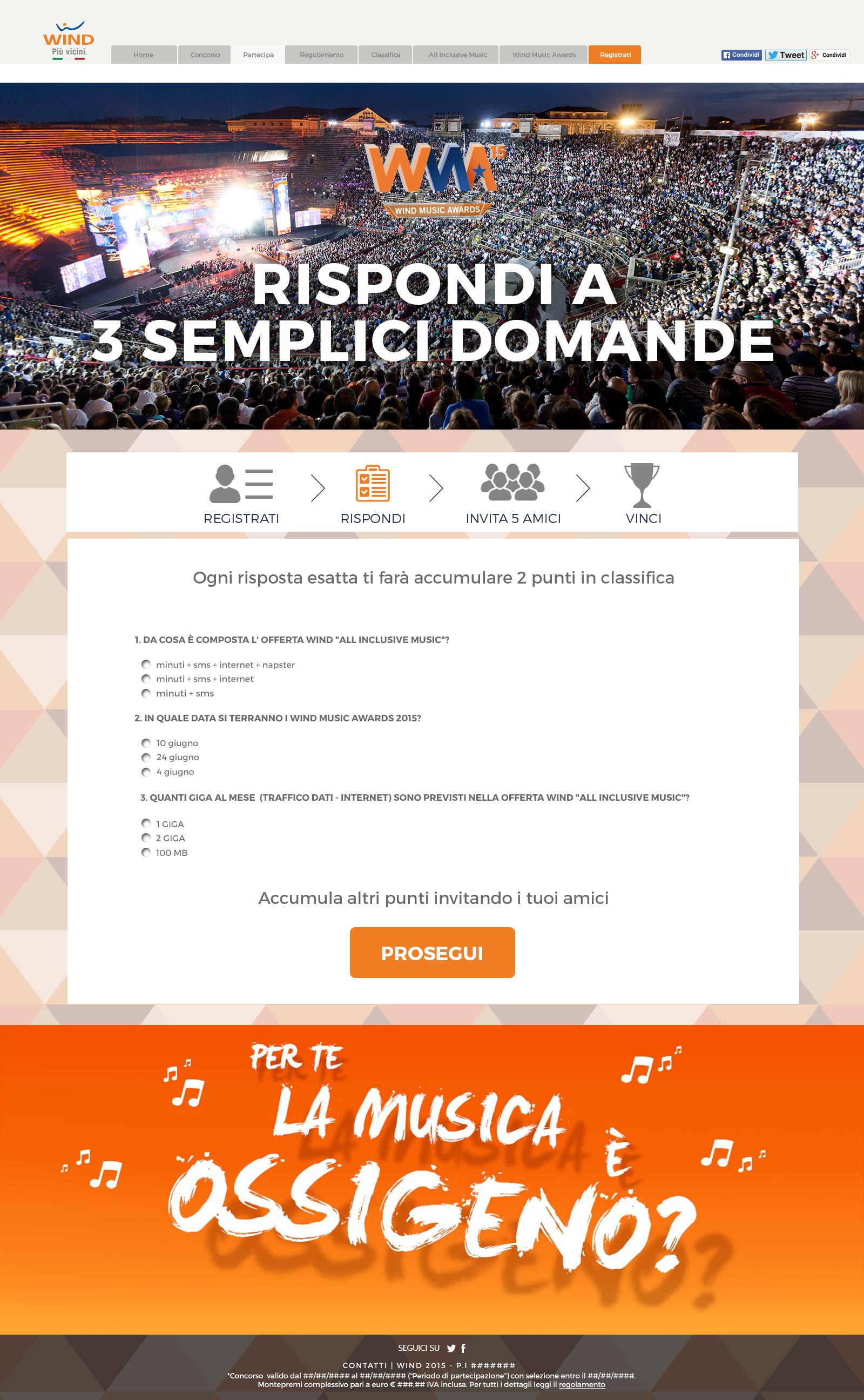 Wind Music Awards - Contest