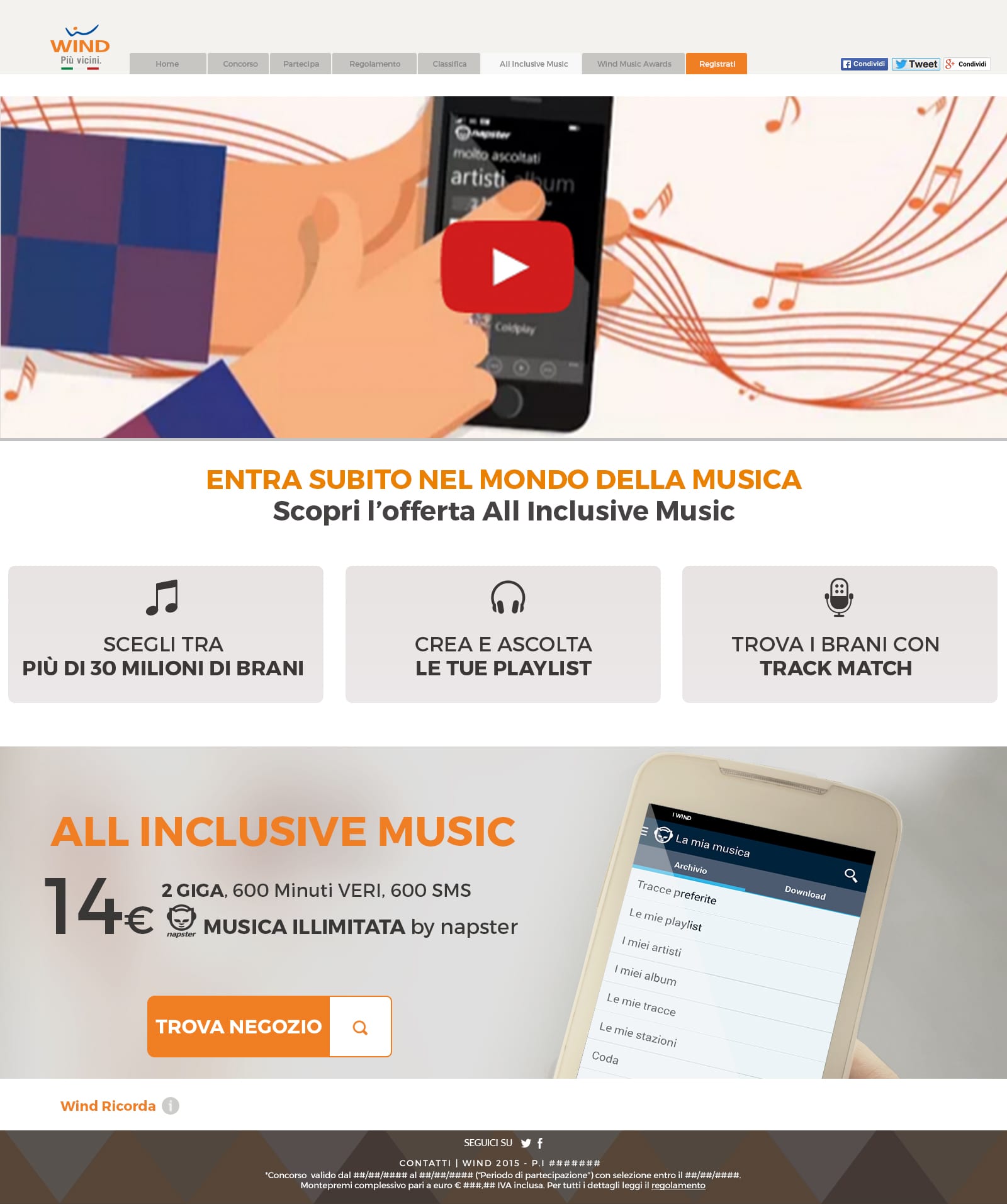 Wind Music Awards - Contest