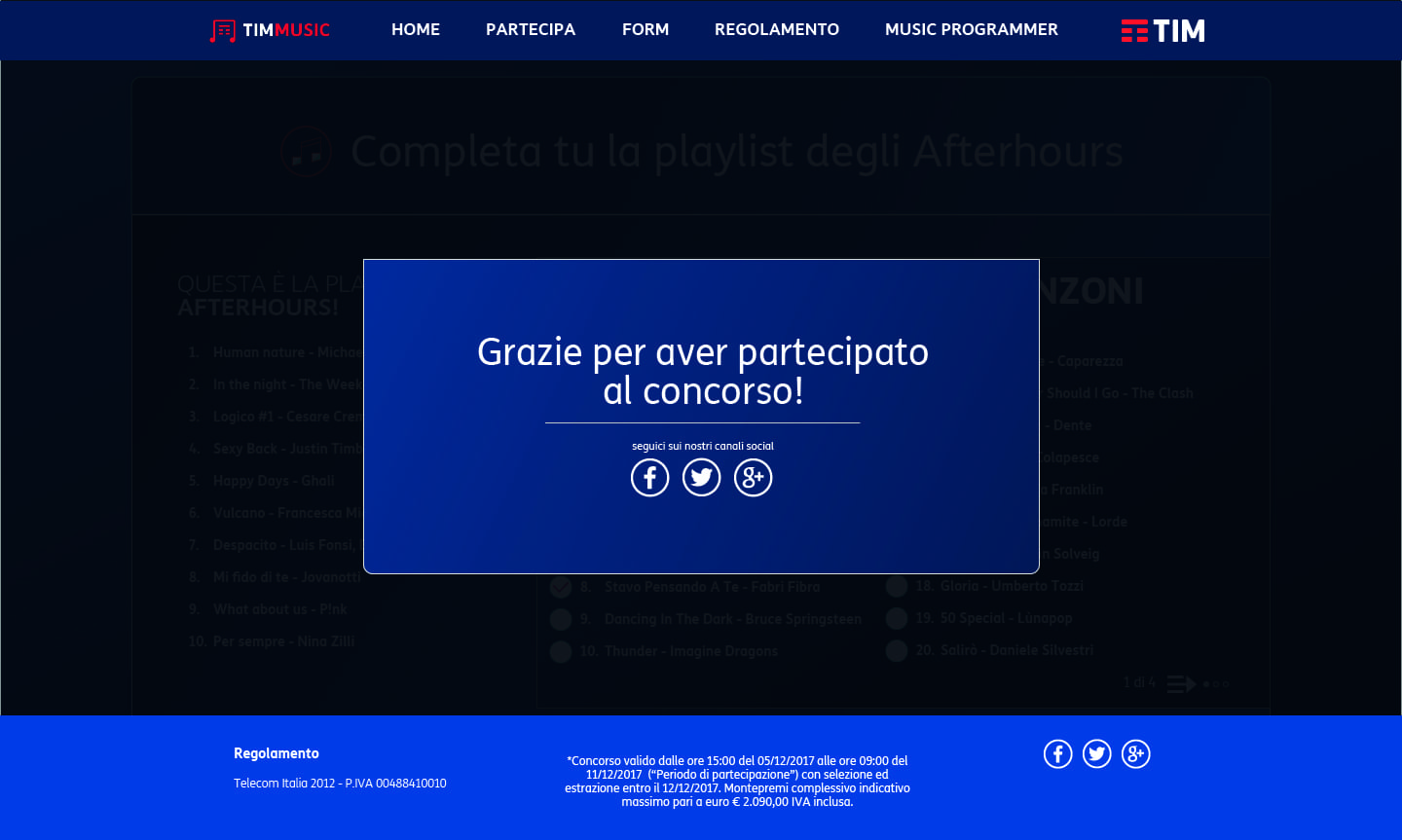 TIMMUSIC - Contest Afterhours